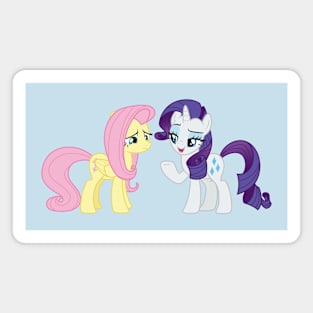 Rarity talking to Fluttershy 3 Magnet